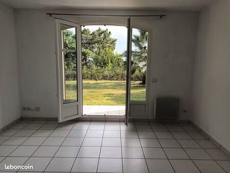 appartement 3 pièces + jardin + 2 places de parking