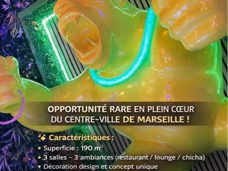 restaurant lounge chicha location gérance