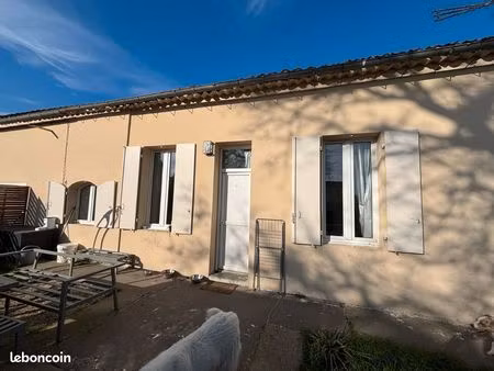 appartement 3 pièces rénové avec jardin