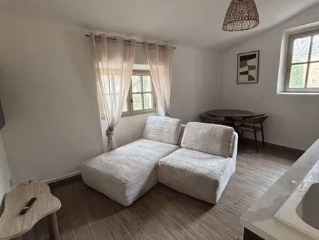 location t2 meublé – 45 m² – centre village