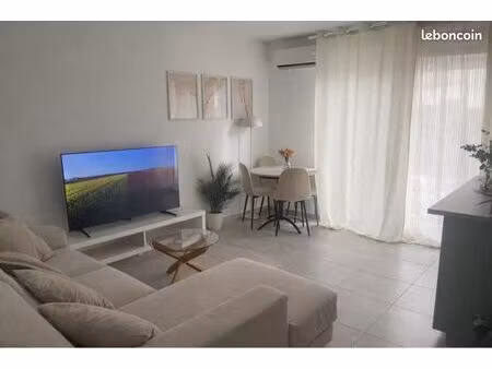 t3 meublé avec jardin