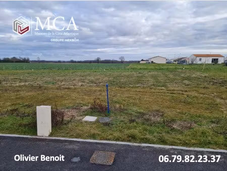 vente terrain 400 m² à corme-royal (17600)  52 000 €