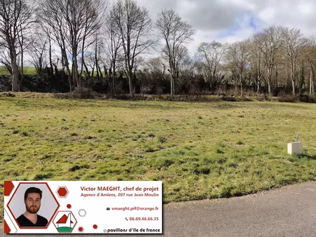 vente terrain à batir 359 m² à breilly (80470)  56 500 €