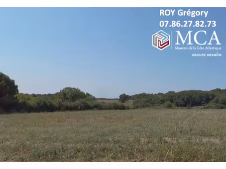 vente terrain 585 m² à meursac (17120)  62 000 €