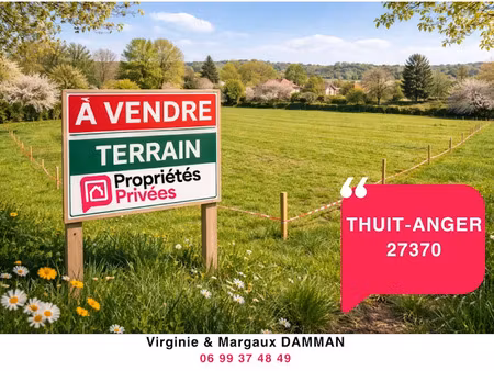 vente terrain 979 m² à le thuit de l'oison (27370)  68 990 €