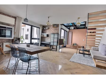 duplex - dernier étage - face canal