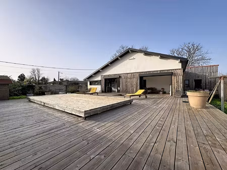 gujan-mestras quartier meyran  maison rénovée de 110m2 (150m