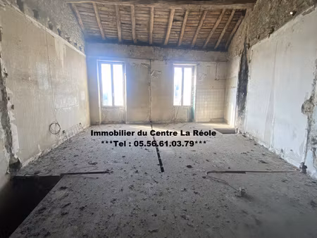 maison de ville à rénover avec garage et jardinet