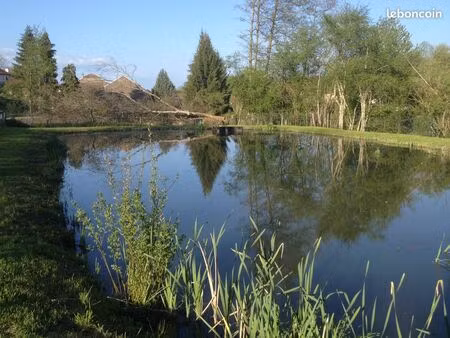 etang avec carpière
