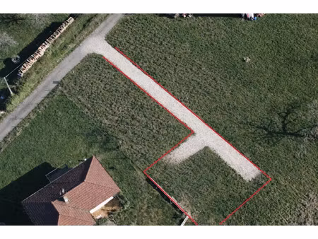 vente terrain 598 m² à jasseron (01250)  105 000 €