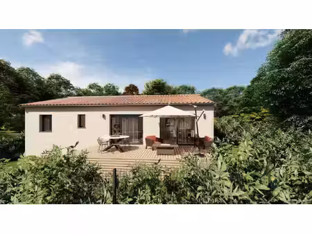terrain avec maison neuf à vendre
