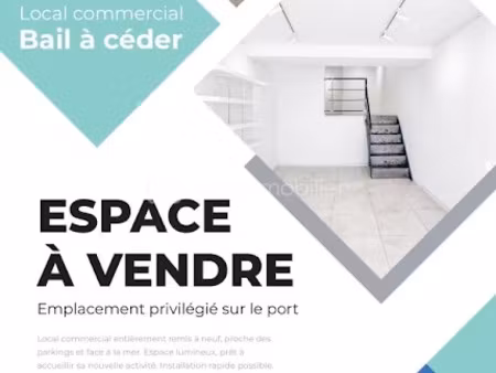 vente locaux professionnels 1 pièce 34 m² à bandol (83150)  65 000 €