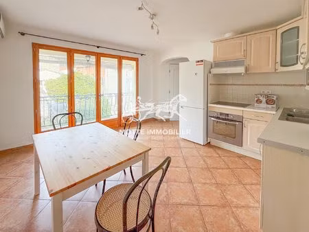 t3 meublé maison de village avec balcon