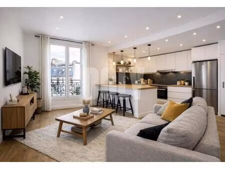 exclusivité - 2 pièces - refait par architecte - rue marcadet - 75018