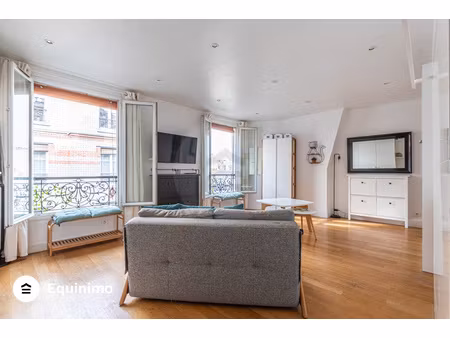 appartement de 39m2  situé rue jacques kellner à 450m du mét