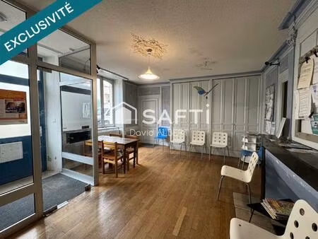 local professionnel ou appartement en rdc en centre ville de verdun