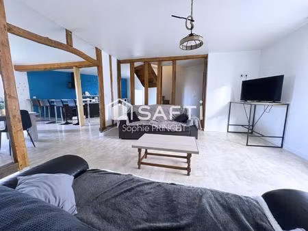 maison 166 m² – 4 ch – jardin – fort potentiel