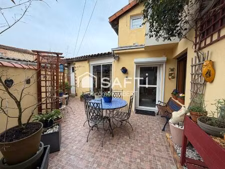 maison de ville – 116 m² – 3 chambres – terrasse