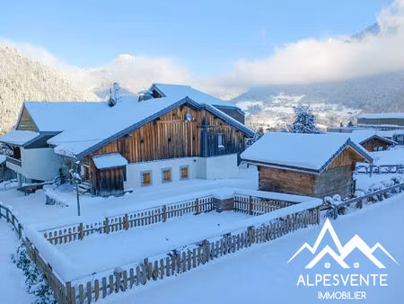 vente maison 9 pièces 195 m² saint-jean-d’aulps (74430)