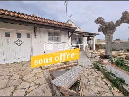 maison de plain-pied  deux chambres et garage