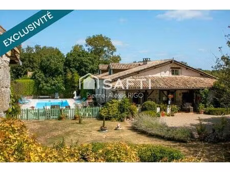 maison 11 pièces  6 chambres avec piscine  313 m²