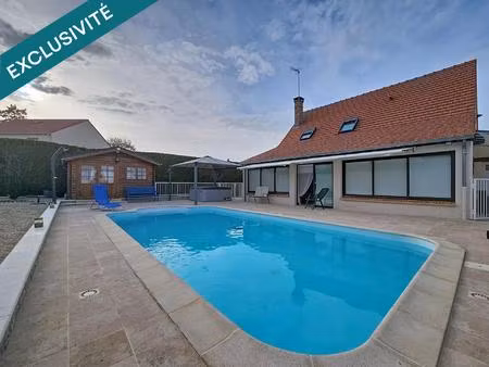 maison 6 pièces 160m² avec piscine creusée proche provins