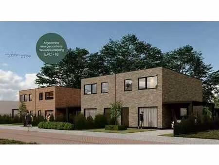 afgewerkte energiepositieve (epc -18) nieuwbouwwoning