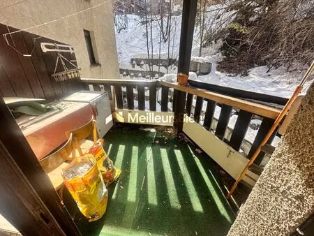 t1 avec terrasse à rénover - pra-loup 1600