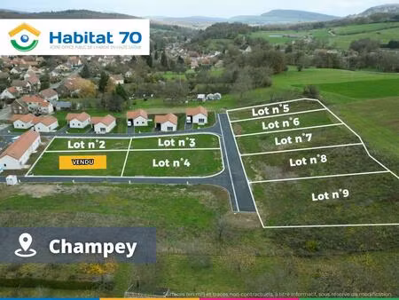 lotissement champey