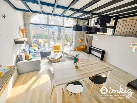 appartement de village rénové avec cour