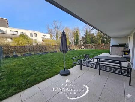 f4 rez de jardin - pmr sur villers les nancy -