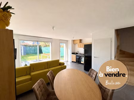 charmante maison contemporaine de 2020  sous garanties  avec jardin et garage.