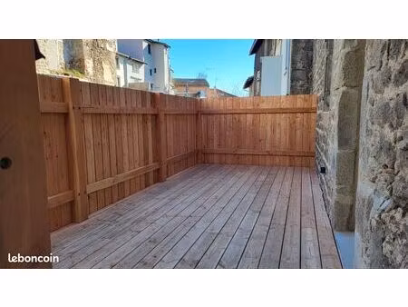 duplex atypique 112 m² – 4 chambres – terrasse – dpe b – centre saint-héand