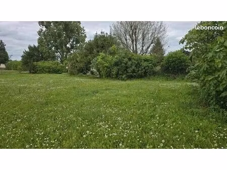 terrain à batir centre de saintes