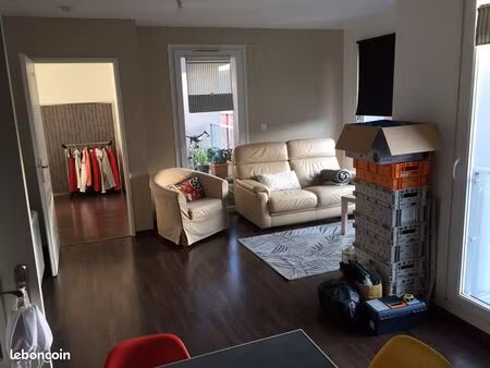 location appartement recent t2 de 47 m2 à templeuve