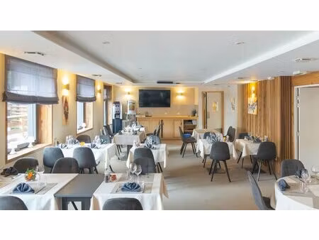 hôtel bar restaurant au cœur de paradiski