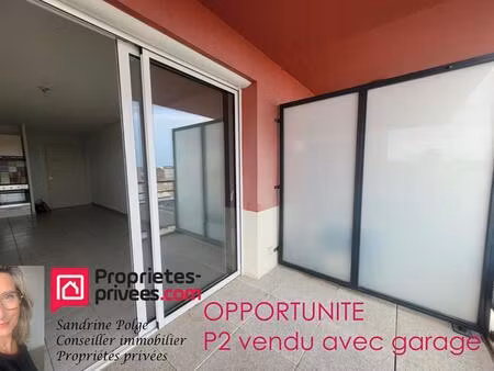appartement nimes 2 pièce(s) 42.98 m2 avec garage