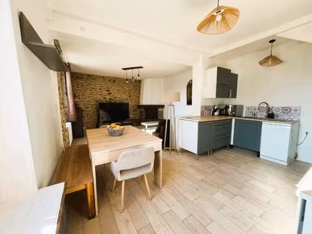 maison de ville rénovée avec garage