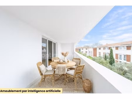 marsillargues (34590) – appartement 2 pièces – dernier étage – traversant – terrasse – exp