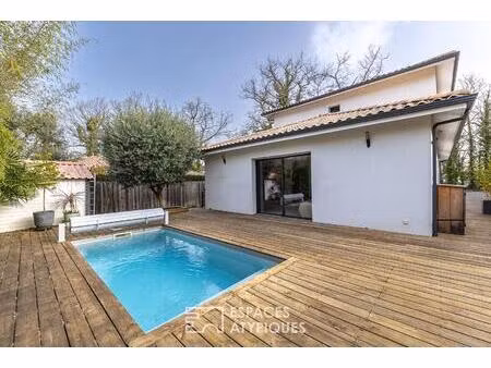 maison contemporaine et familiale dans un secteur préservé