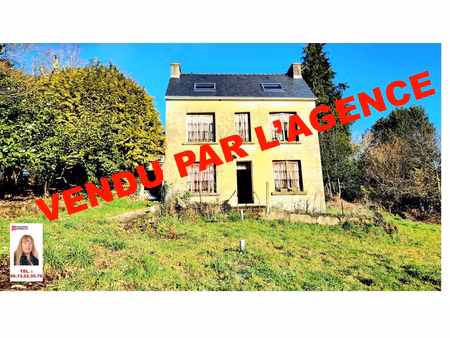 lanvenegen 56320 - au calme - maison à restaurer de 85 m2 sur 4.970 m2 - prix : 99.990