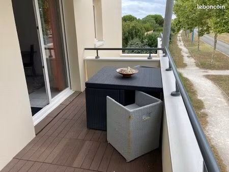 appartement meublé t2bis 51m2 - a louer 950 - aytré (la rochelle) - dispo début avril - dp