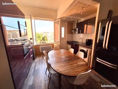 cap d'agde : f3 résidence quai d'azur