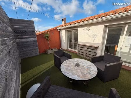 duplex t3 quartier la lunette meublé