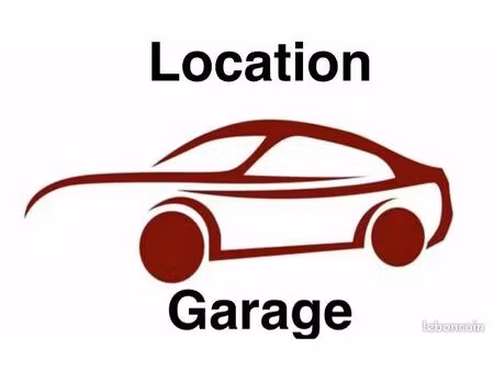 location garage 2 voitures / garde meuble