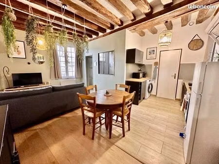 location appartement t2 meublé - saumur centre