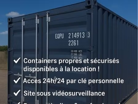 box container stockage