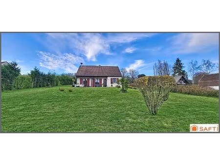 très beau pavillon 3 pièces 75 m² terrain 3645m²