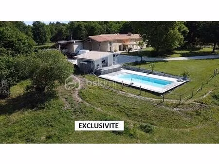 magnifique maison en pierres renovee de 379 m2 avec 4 chambres  piscine sur 1 8 hectares !