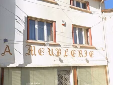 duplex 180m2  3 ch.  commerce rdc 90m2 a rénover